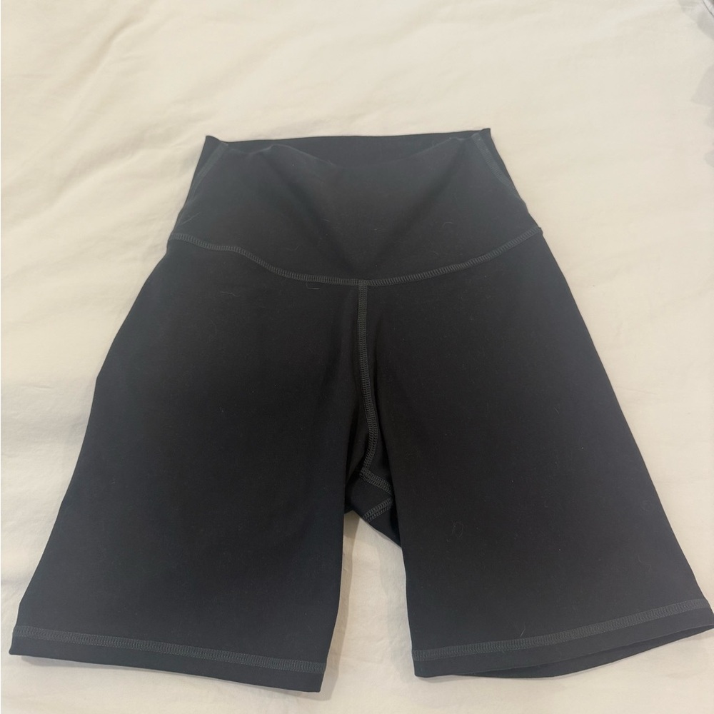 Sleek Black Women's Bike Shorts